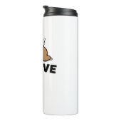 Cooler Flieger glaubt, dass es ein Motivierend Des Thermosbecher (Nach rechts gedreht)