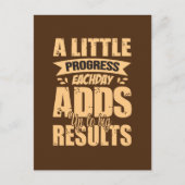 cooler Fortschritt - Förderung von Kunst Postkarte (Vorderseite)