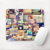 Cooler Fotofilter Hipster Collage Mousepad (Mit Mouse)