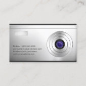 Cooler Fotograf Visitenkarte (Rückseite)