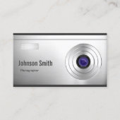 Cooler Fotograf Visitenkarte (Vorderseite)