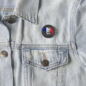Cooler französischer Flaggenentwurf Button (Beispiel)