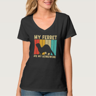 Cooler Frettchen Für Kinder Jungen Männer Frettche T-Shirt