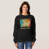 Cooler Frettchen Für Männer Frauen Tier Frettchenb Sweatshirt (Vorne ganz)