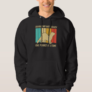 Cooler Frettchen Für Männer Vater Tier Frettchenb Hoodie