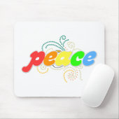 Cooler Frieden Mousepad (Mit Mouse)