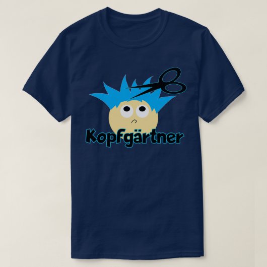 cooler Friseur 5 T-Shirt (Design vorne)