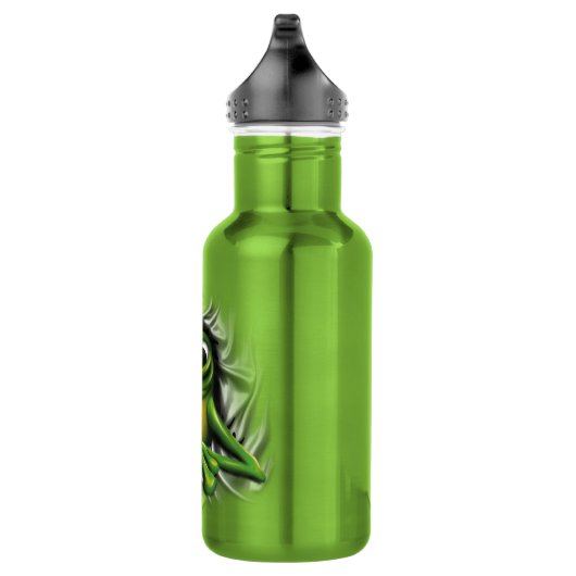 Cooler Frosch 3D Trinkflasche (Rechts)
