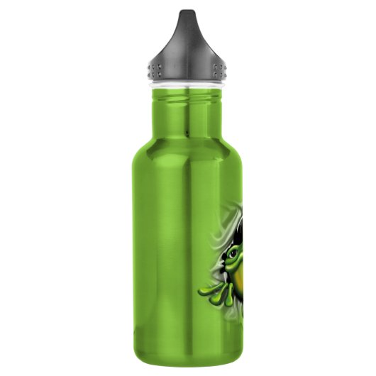 Cooler Frosch 3D Trinkflasche (Links)