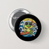Cooler Frosch Button (Vorne & Hinten)