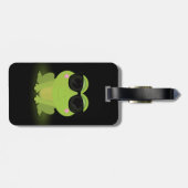 Cooler Frosch Gepäckanhänger (Rückseite horizontal)