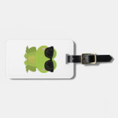Cooler Frosch Gepäckanhänger (Vorderseite horizontal)