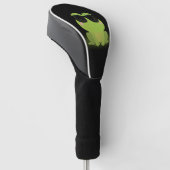 Cooler Frosch Golf Headcover (angewinkelt)