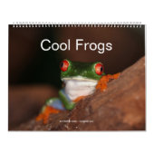Cooler Frosch-Kalender Kalender (Titelbild)