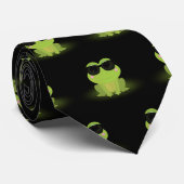 Cooler Frosch Krawatte (Gerollt)