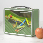 Cooler Frosch Metall Brotdose (Beispiel)