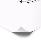 Cooler Frosch Poster – Lustige Brillen Frosch Kind (Ecke)