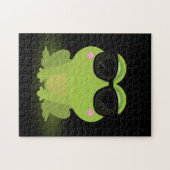 Cooler Frosch Puzzle (Horizontal)