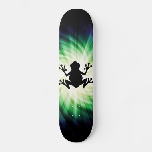 Cooler Frosch Skateboard (Vorderseite)