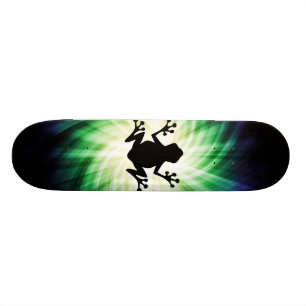 Cooler Frosch Skateboard