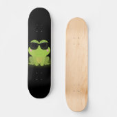 Cooler Frosch Skateboard (Vorderseite)