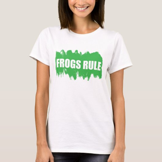 Cooler Frosch T-Shirt (Vorderseite)