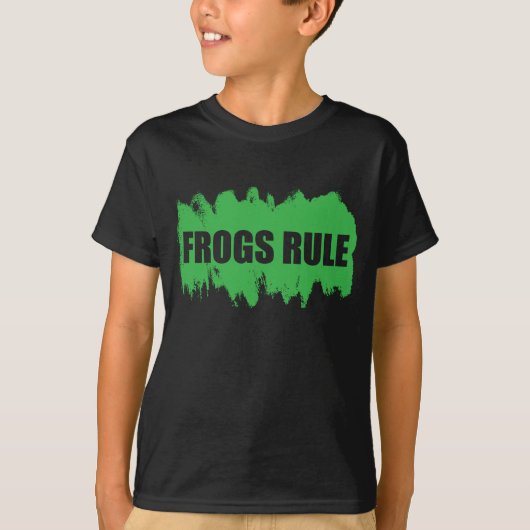 Cooler Frosch T-Shirt (Vorderseite)
