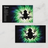 Cooler Frosch Visitenkarte (Vorne/Hinten)