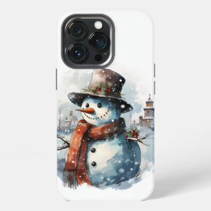 ❄️📱 Cooler Frostiger Schneemann iPhone-Hülle 📱❄️ iPhone 13 Pro Hülle