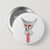 Cooler Fuchs Button (Vorne & Hinten)