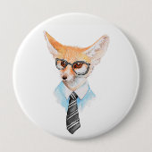 Cooler Fuchs Button (Vorderseite)