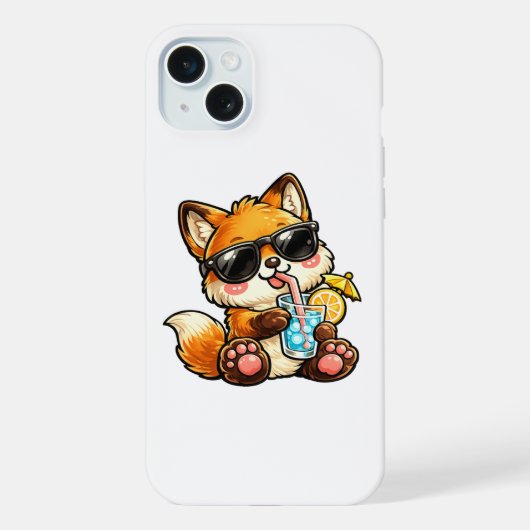 Cooler Fuchs-Trunk iPhone Hülle (Rückseite)