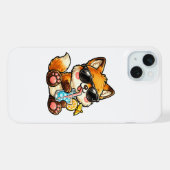 Cooler Fuchs-Trunk iPhone Hülle (Rückseite (Horizontal))
