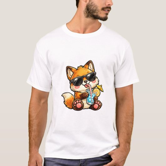 Cooler Fuchs-Trunk T-Shirt (Vorderseite)