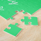 Cooler, funkelnder Ostergelber Küken Puzzle (Seite)