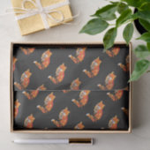 Cooler Funky Fox Seidenpapier (Geschenk)