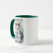 Cooler Funny Cat Grafischer Kaffee Tasse (Vorderseite Links)