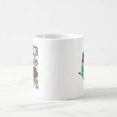 Cooler Funny Coffee Lover Sprichwort Kaffeetasse (Mittel)