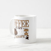 Cooler Funny Coffee Lover Sprichwort Kaffeetasse (Vorderseite Links)