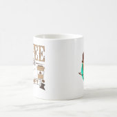 Cooler Funny Coffee Lover Sprichwort Kaffeetasse (Mittel)