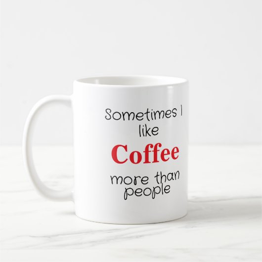 Cooler Funny Coffee Lover Sprichwort Kaffeetasse (Links)