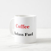 Cooler Funny Coffee Lover Sprichwort Kaffeetasse (Vorderseite Links)