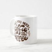 Cooler Funny Coffee Lover Sprichwort Kaffeetasse (Vorderseite Links)
