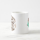 Cooler Funny Coffee Lover Sprichwort Kaffeetasse (Mittel)