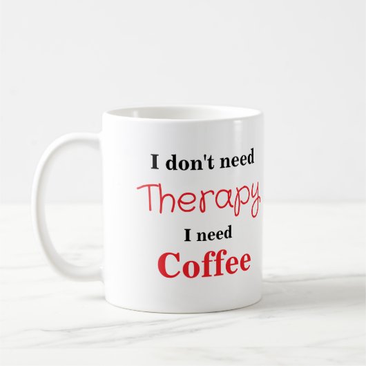 Cooler Funny Coffee Lover Sprichwort Kaffeetasse (Links)