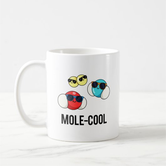 Cooler Funny Molecule Pun Kaffeetasse (Links)