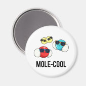 Cooler Funny Molecule Pun Magnet (Vorderseite/Rückseite)