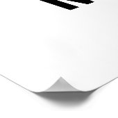 Cooler Funny Molecule Pun Poster (Ecke)