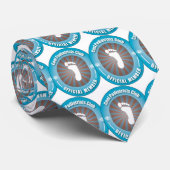 Cooler Fußarzt-Verein Krawatte (Gerollt)