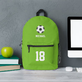 Cooler Fußball als Personalisiert Bedruckter Rucksack